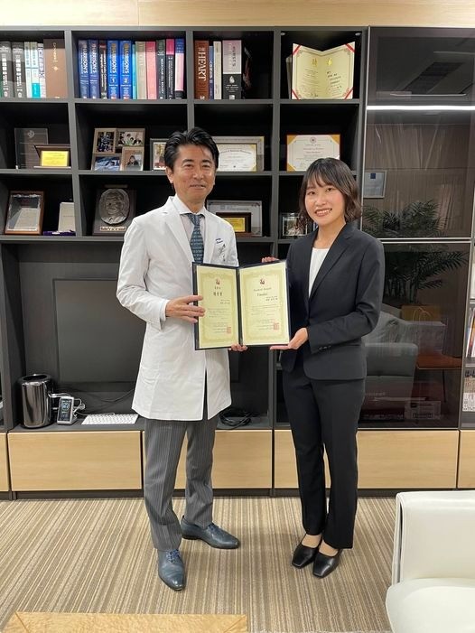 医学部5年生の神倉莉乃さんが「第272回日本循環器学会関東甲信越地方会」のStudent Awardで優秀賞を受賞しました!