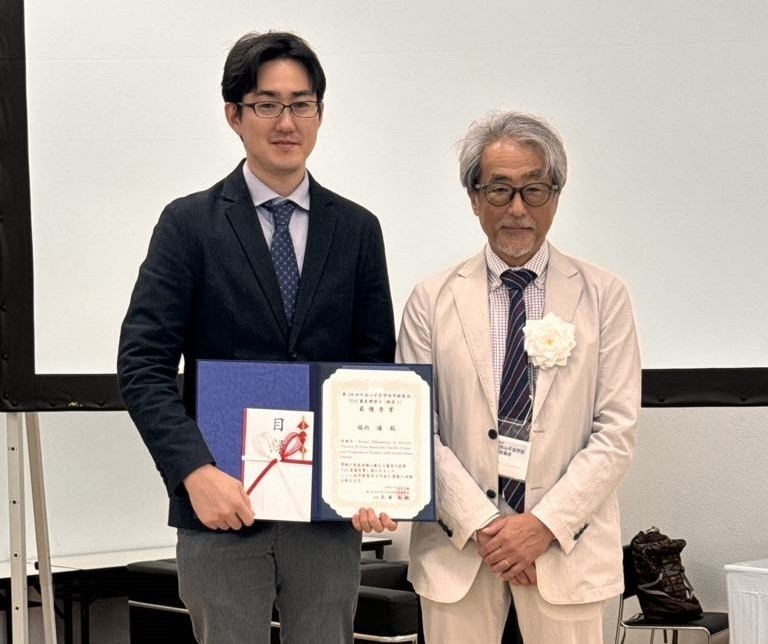 心不全・心筋症グループの社会人大学院生の堀内優先生が「第28回日本心不全学会学術集会」のYIAセッションで最優秀賞を受賞されました!